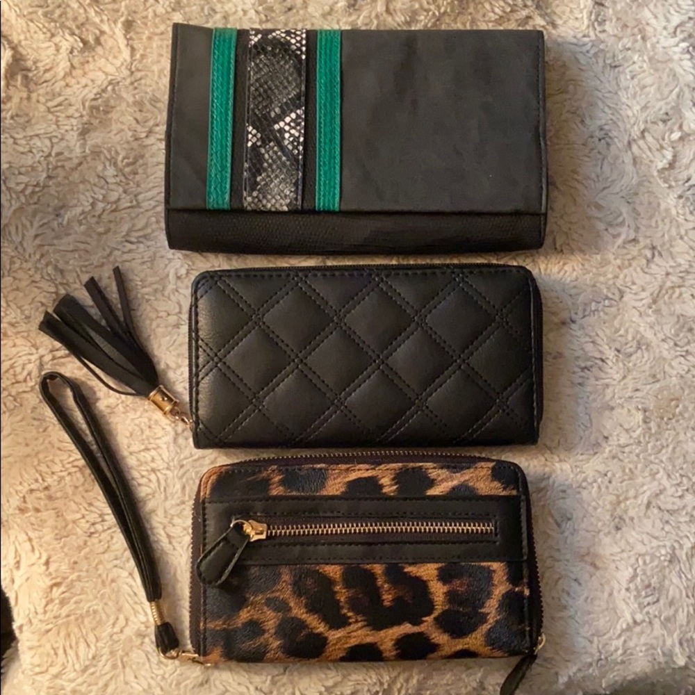 Wallets and Clutch Lot